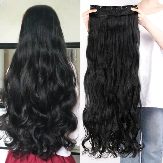 Clip In Hair Extensions + FREE Hair Bun (Juda) Extension