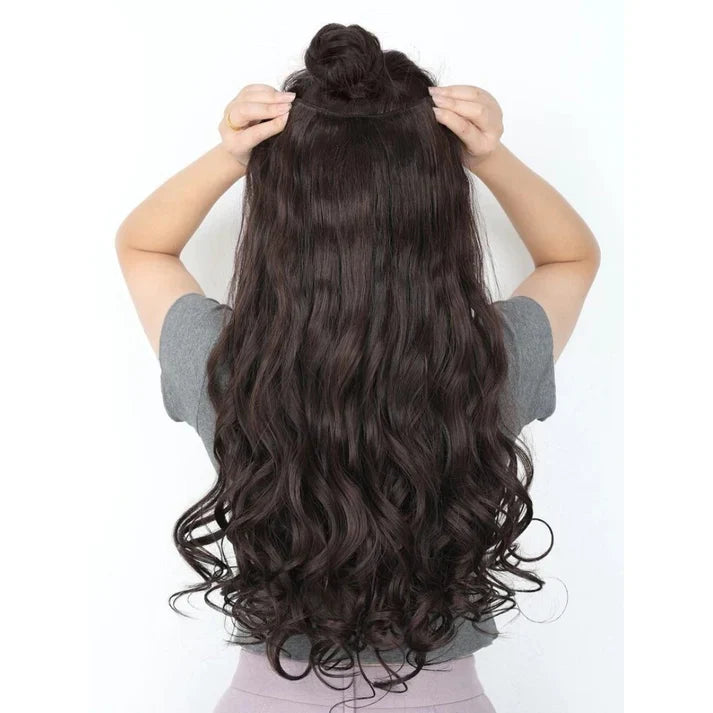 Clip In Hair Extensions + FREE Hair Bun (Juda) Extension